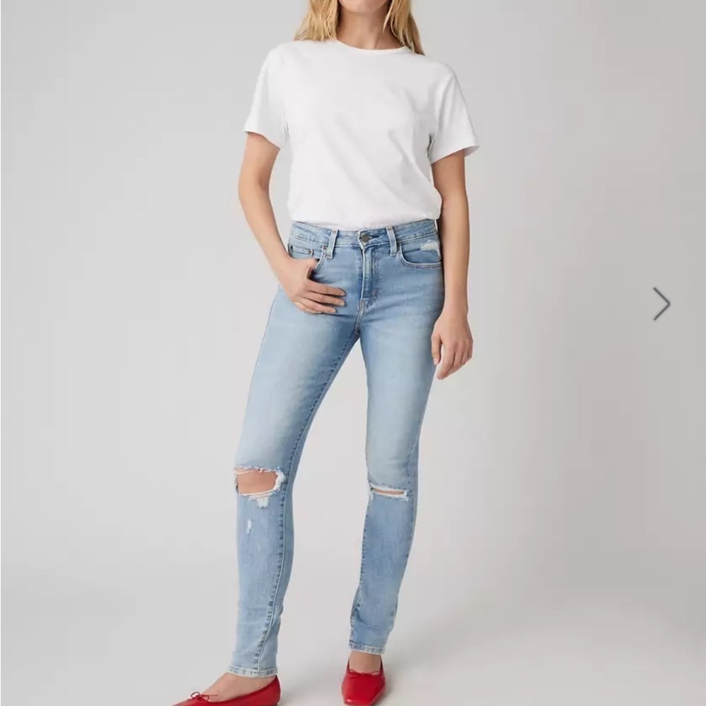Levi's Women's 721 High-Rise Stretch Skinny Jeans-High Beams Size 33